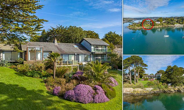Five-bed home on Cornish waterfront goes on sale for more than £4m