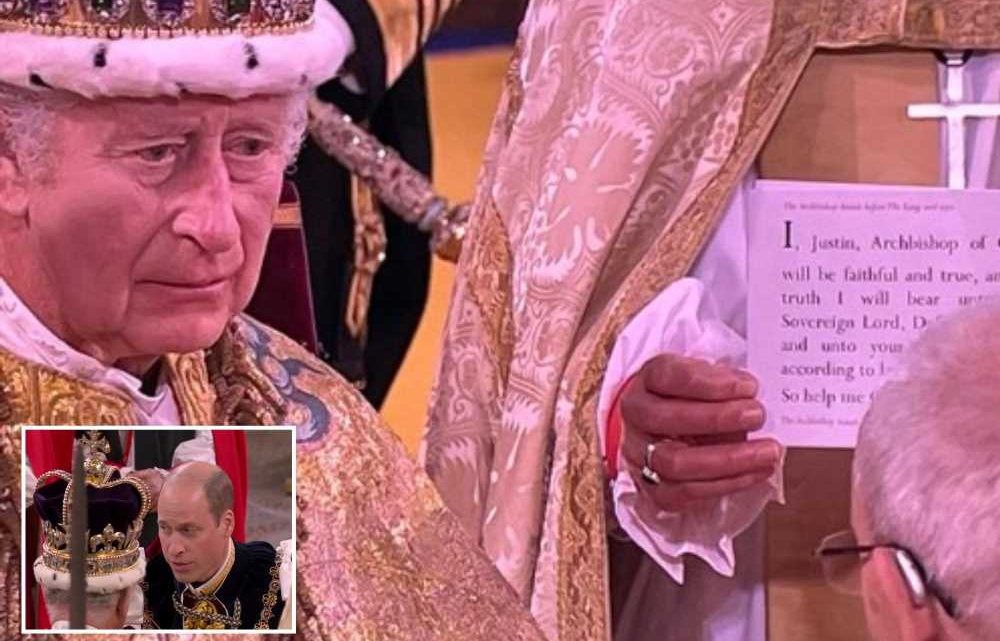 Royal fans baffled after spotting secret notes at coronation – can you read what they say? | The Sun