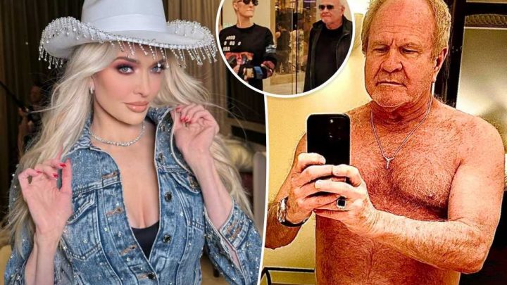 Erika Jayne, 51, seen on apparent date with recently arrested lawyer Jim Wilkes, 72