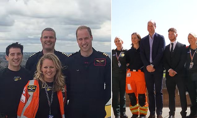 Prince William&apos;s air ambulance patient is reunited with him