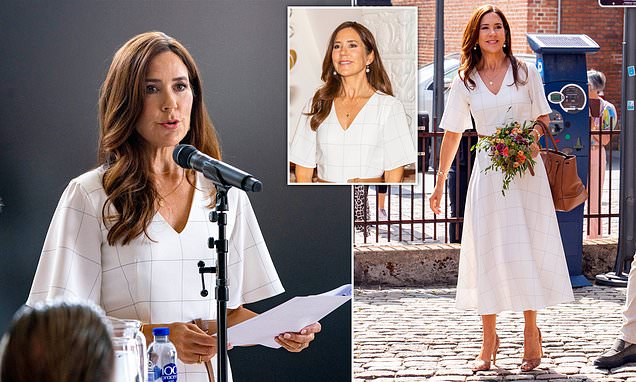 Crown Princess Mary of Denmark is elegant as she opens centre