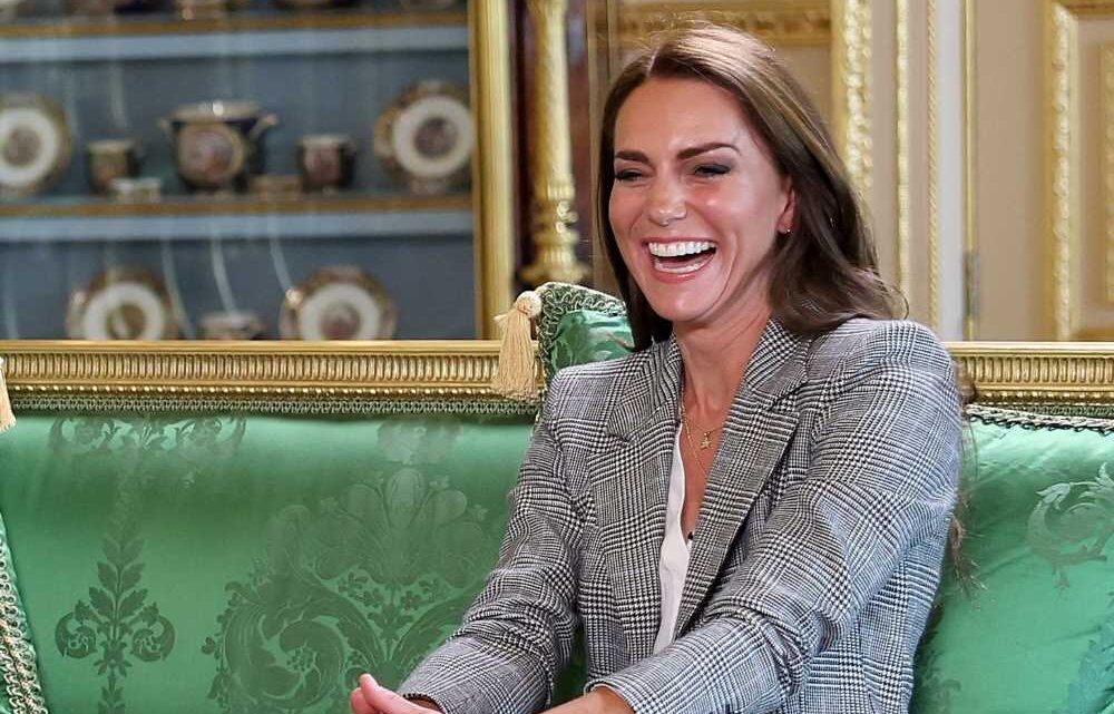 Kate Middleton kicked off her shoes and 'ran barefoot' at her kids’ school, she reveals | The Sun