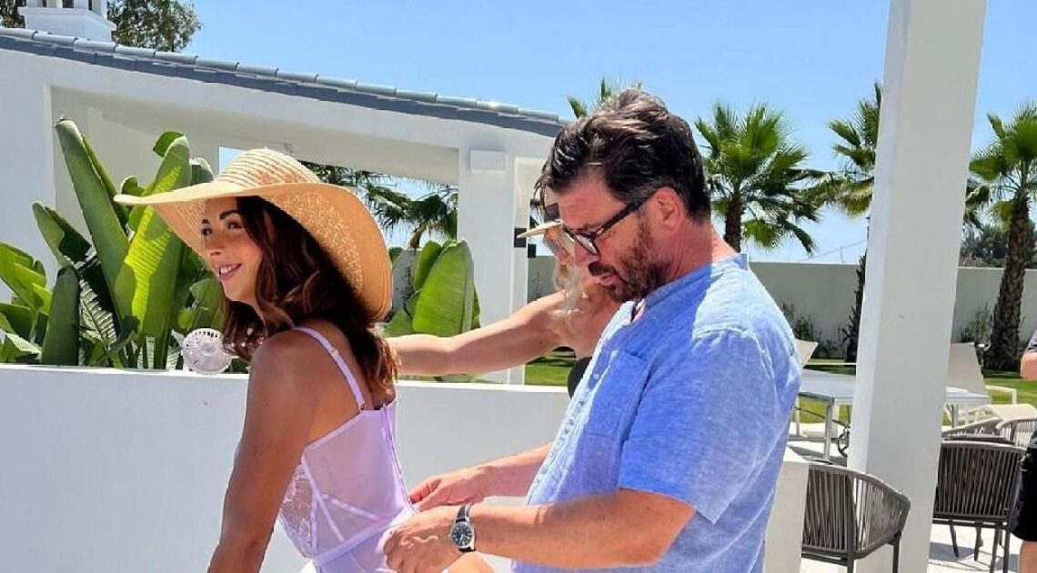 Nick Knowles and fiancee pose in erotic picture that would make your nan blush