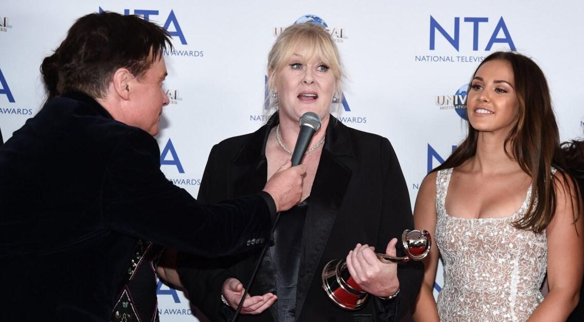Sarah Lancashire stuns fans with real accent in emotional NTAs speech