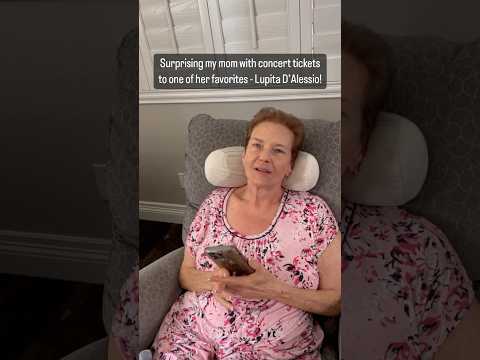 Surprising My Mom With Concert Tickets To One Of Her Favorites – Lupita D'Alessio! Her Reaction Is WOW! Watch! | Perez Hilton