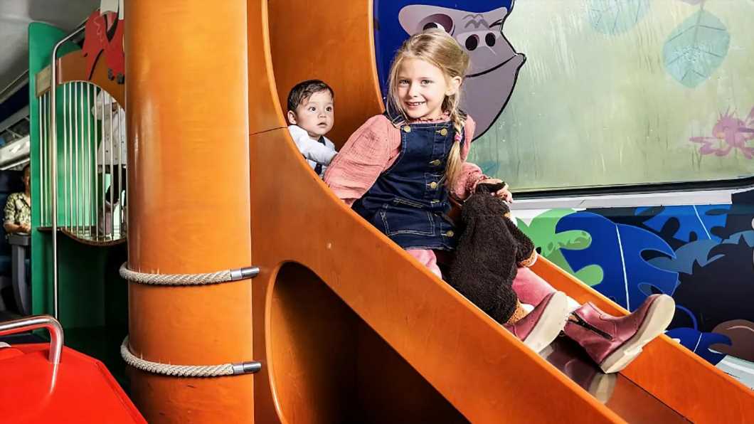 The jaw-dropping play areas on European trains that will make British parents green with envy | The Sun