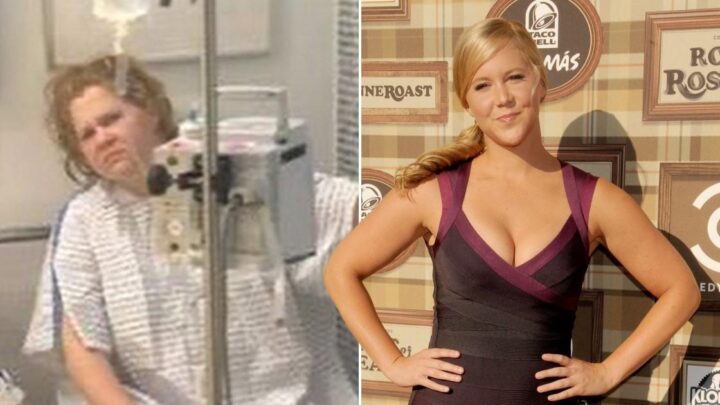 Amy Schumer shares hospital snap with stark warning for young women